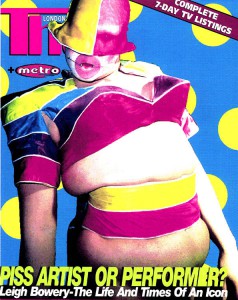 Leigh Bowery - Thud Mag #122 cover © Alex Gerry
